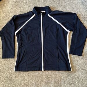 EP Pro Dark Blue and White Utility Jacket